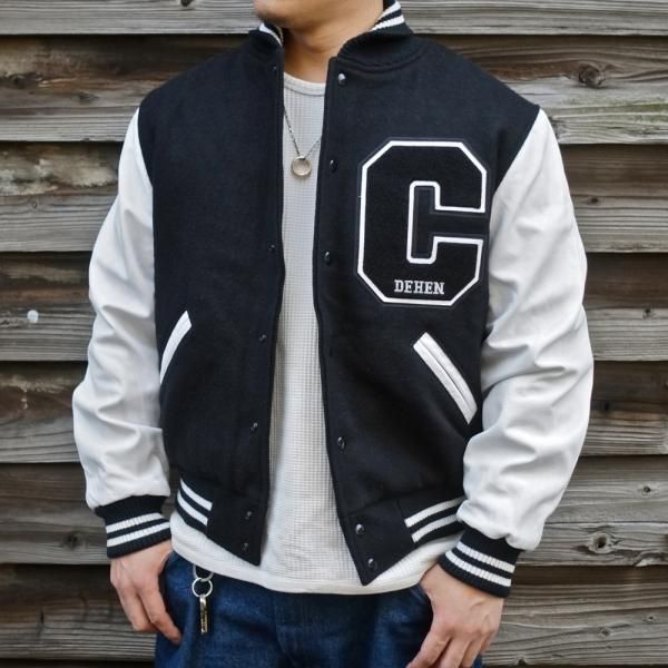 その他 VARSITY JACKET(Navy) ずとまよ ジャケット ホットセール 