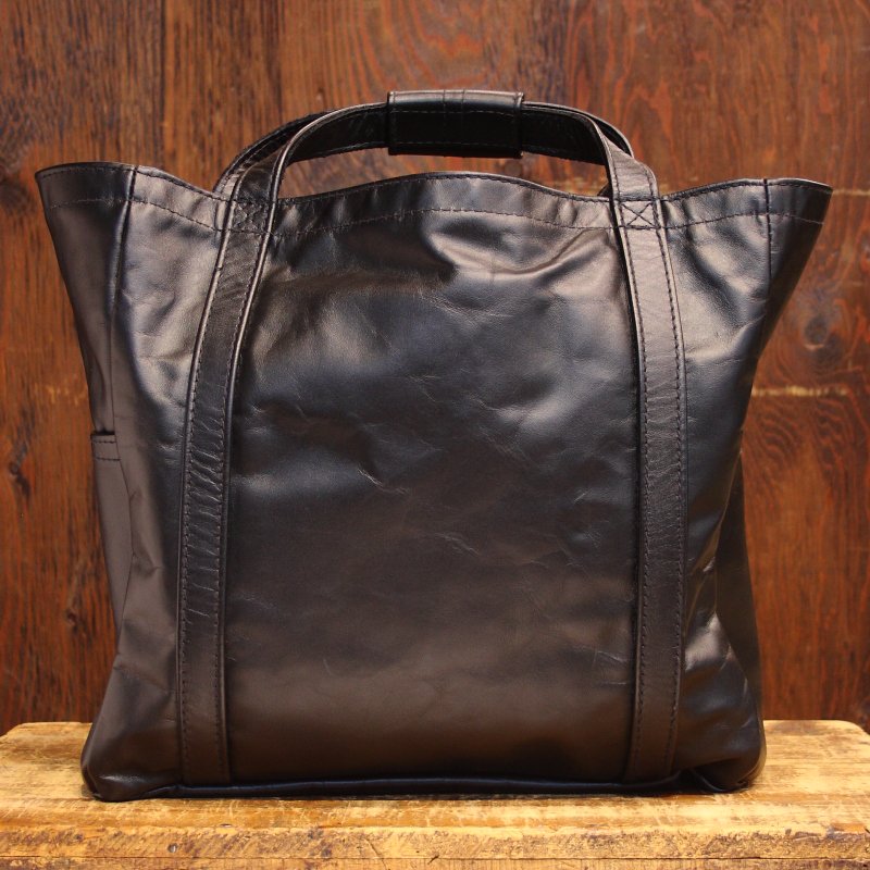 Langlitz Leathers】-Padded Tote Bag (Large) W/Lining- - CYCLEMAN 