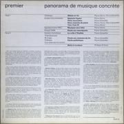 LPレコード英盤　PANORAMA OF MUSIQUE CONCRETE. Electronic Music / Musique Concrete - A Panorama Of