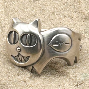 猫　 指輪　リング　キャット　- BIGBLACKMARIA　ONLINE SHOP シルバー　アクセサリー　オンラインショップ