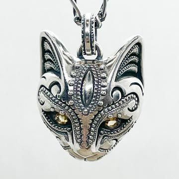 猫 ペンダント ラ・ムー - BIGBLACKMARIA ONLINE SHOP シルバー