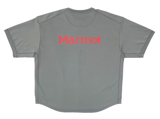 L STABRIDGE MARMOT Back Logo Crew Tシャツ