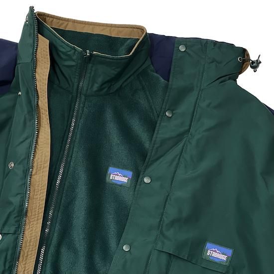 STABRIDGE 3WAY SYSTEM JACKET ForestGreen-