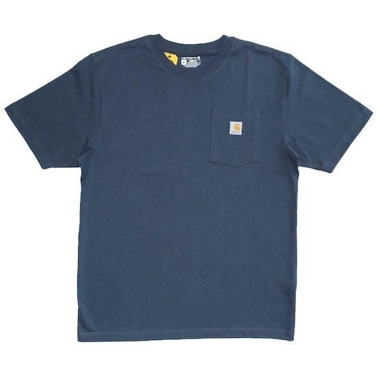 Carhartt Pocket Tshirt, Embroidered Pocket Design, Floral