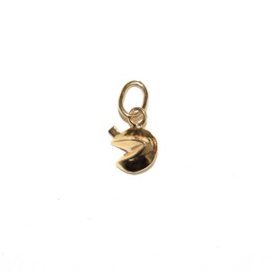14K GOLD FORTUNE COOKIE CHARM