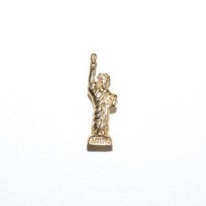 14K GOLD STATE OF LIBERTY CHARM