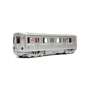 NEW YORK CITY DIECAST PULLBACK METRO SUBWAY (SOUND & LIGHT)