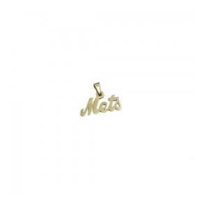 14K GOLD METS CHARM - S
