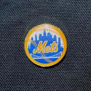NEW YORK METS OFFICIAL PRIMARY LOGO PINS