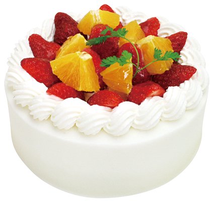 ストロベリー オランジェ 生クリーム ケーキ 5号 フルーツ系ケーキ デコレーションケーキ スイーツとケーキのお取り寄せ通販 ケーキ ハウス リバージュ
