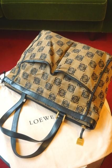 LOEWE/MADE IN SPAIN》“オールドアナグラム☆”ラージトート LOEWE/MADE IN SPAIN》“オールドアナグラム☆”ラージトート