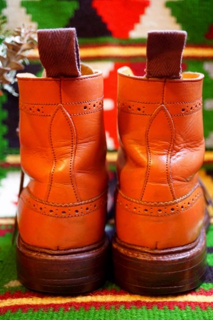 ENGLAND《Tricker's》COUNTRY BOOTS(ヴィンテージブーツ/トリッカーズ ...