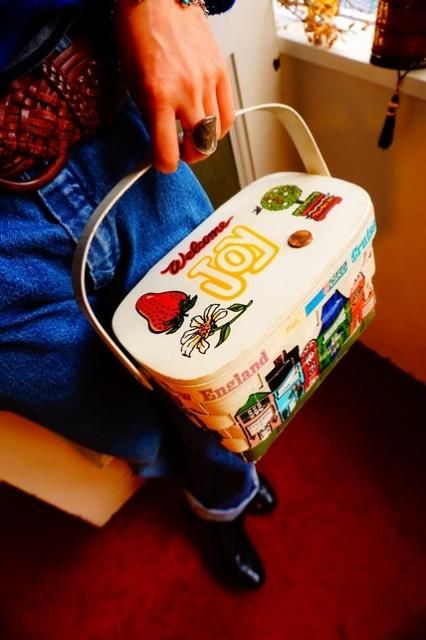 USA VINTAGE《Caro-nan》“1978年製”カロナンバスケット(アンティーク