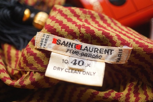 YVES SAINT LAURENT vintageスカーフ 通販