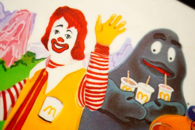 USA VINTAGE 70s McDonald's Place Matt マクドナルド ミールマット