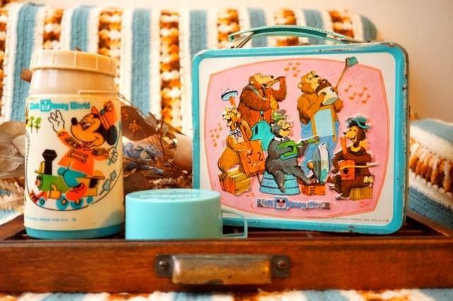 USA VINTAGE DISNEY LUNCH BOX(Aladdin/ヴィンテージディズニー/ランチ 