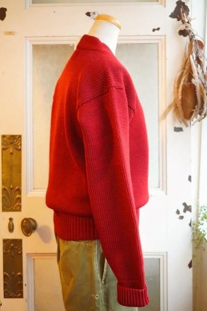 USA VINTAGE 40s TYPE-A1 BURGUNDY SWEATER ヴィンテージ ニット