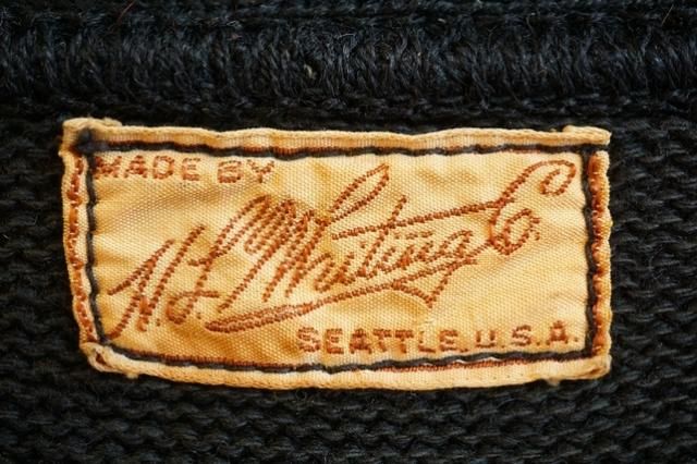 USA VINTAGE 40s 50s USMA MILITARY CARDIGAN ヴィンテージ