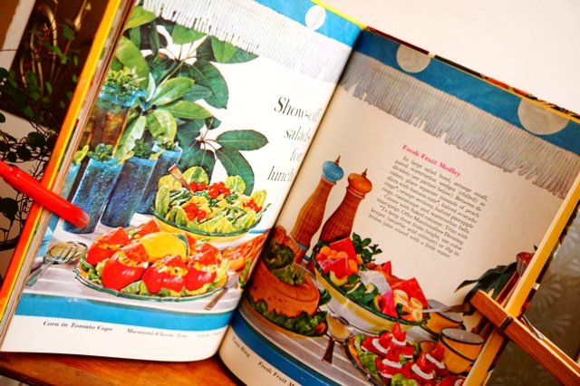 USA1963年製 VINTAGE レシピ本 ランチ＆ブランチ アンティーク BOOK 
