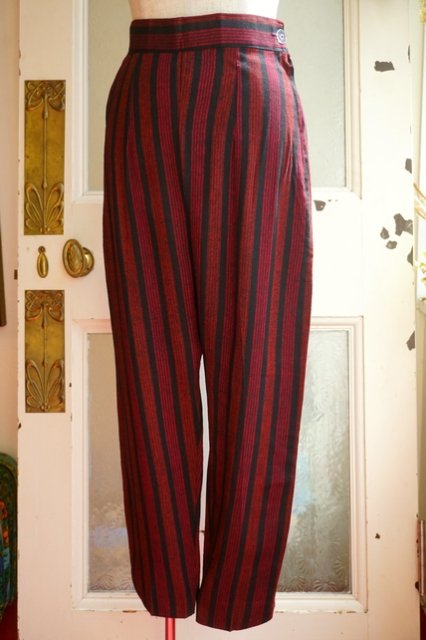 USA VINTAGE 60s DEAD STOCK TOWN CRAFT SIDE-ZIPPER RAYON PANTS 60s ...