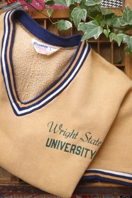 USA VINTAGE 60s CHAMPION V-NECK SWEAT チャンピオン ヴィンテージ