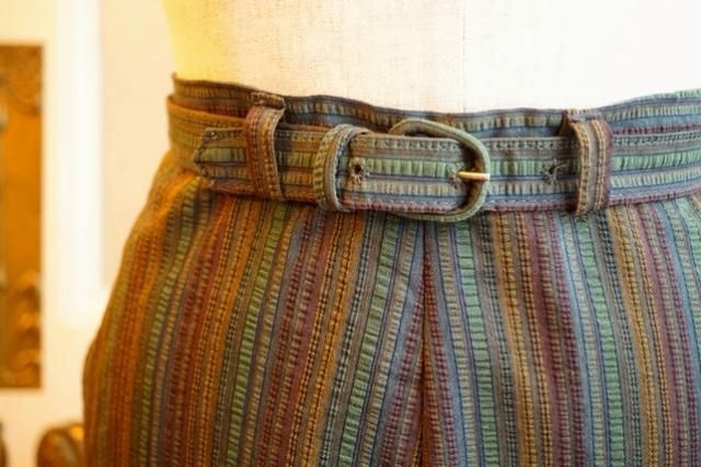 USA VINTAGE 60's DEAD STOCK SEERSUCKER CAPRI PANTS ヴィンテージ