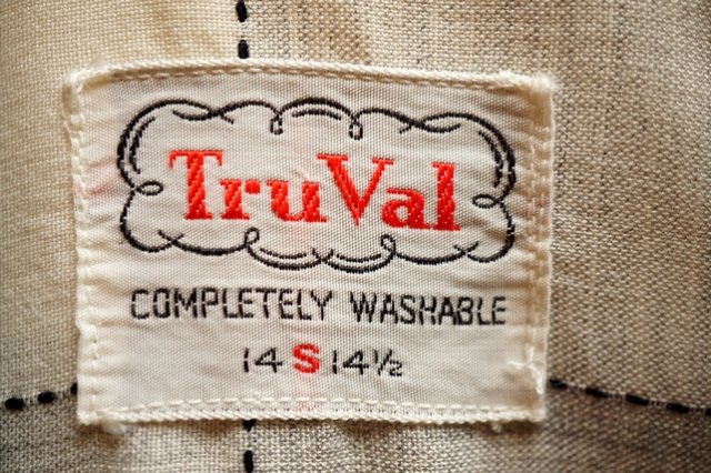 USA 1950's 《TRU VAL》 2-TONE RAYON SHIRTS 50s 50年代 ヴィンテージ