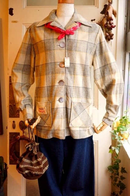 USA VINTAGE 1950s DEAD STOCK “CHIPPEWA” WOOL JACKET ヴィンテージ