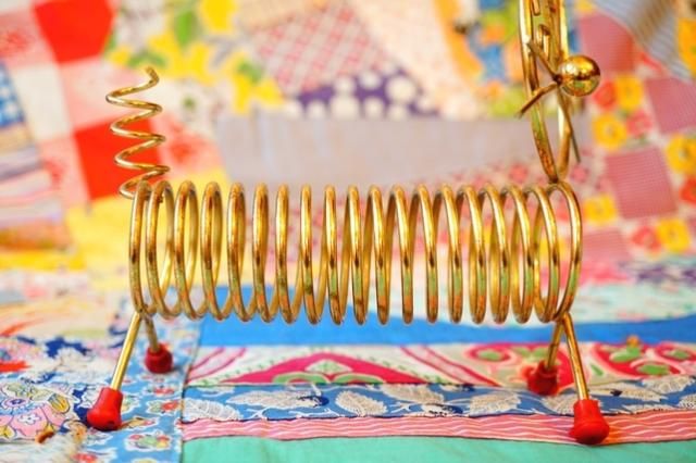 USA VINTAGE SPIRAL CAT LETTER HOLDER 70s 70's 猫 USA VINTAGE SPIRAL CAT LETTER HOLDER 70s 70's 猫