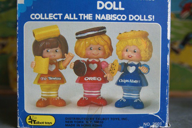 USA1983年製《OREO DOLL♪》“BOX付きデッドストック” ナビスコ・オレオの企業マスコット♪オレオドール - 【古着・雑貨の店 かるた】