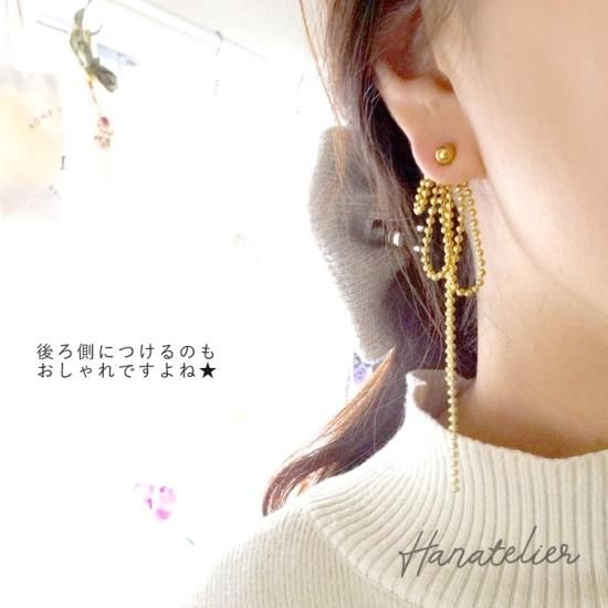 Curensology 3way チェーンピアス 美品 Curensology 3way チェーンピアス 美品 Curensology｜チェーン