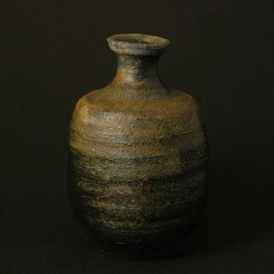 古備前焼 蕪徳利 古備前 （ 被せ焼 船徳利） 古備前焼 蕪徳利 古