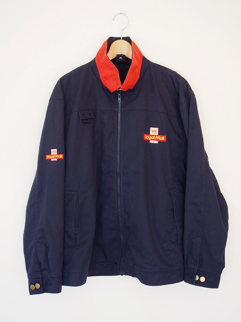 UK vintage postman jacket(navy×red) イギリス ヴィンテージ ポスト 