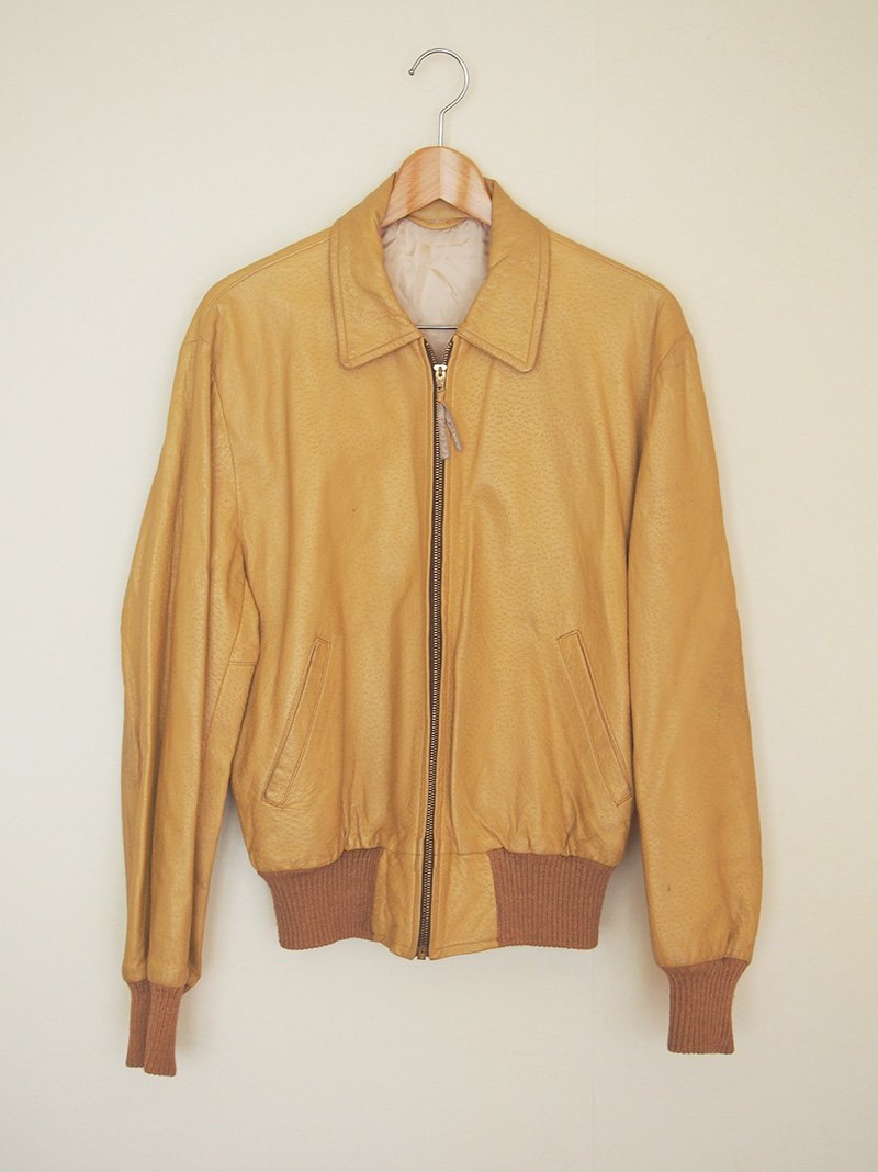 vintage peccary leather blouson ヴィンテージ ペッカリー・レザー