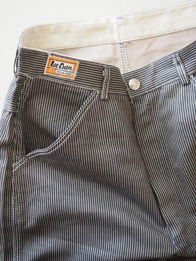 UK 1970's vintage Lee Cooper hickory painter pants イギリス 70年代 ヴィンテージ  ヒッコリー・ペインターパンツ(デッドストック) - spacemoth / fripier zoetrope - vintage / new  clothing