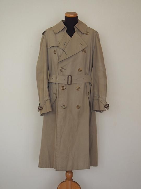 UK vintage Burberry trench coat / イギリス ヴィンテージ 英国製 「バーバリー」トレンチ・コート -  spacemoth / fripier zoetrope - vintage / new clothing