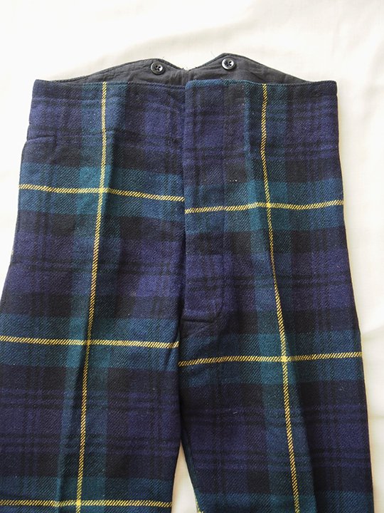 UK vintage tartan trousers / イギリス ヴィンテージ スコットランド 