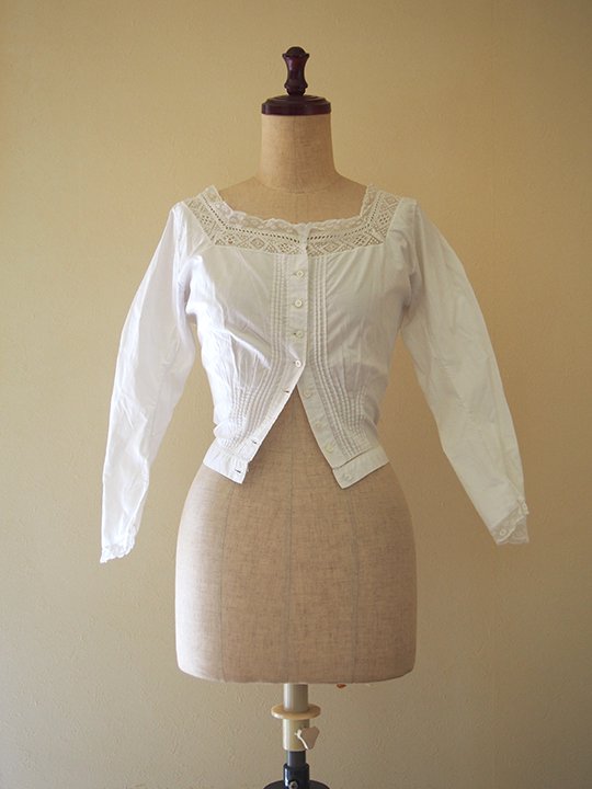 シャツ/ブラウス(長袖/七分)france vintage blouse.
