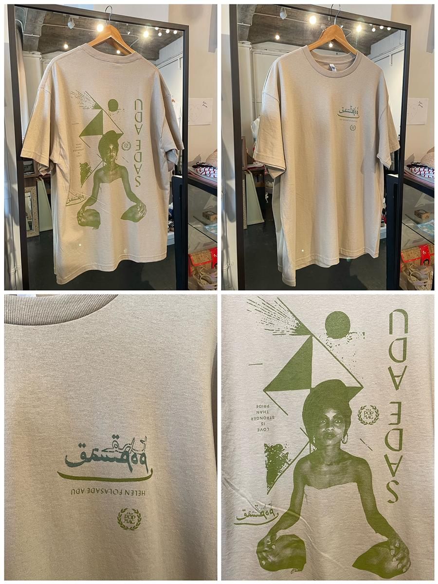 【新品】thePOPMAG SADE ADU（シャーデー）グラフィックTee／M 新品】thePOPMAG SADE ADU（シャーデー）グラフィックTee／M