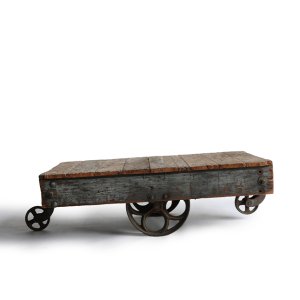 ANTIQUE WOODEN DOLLY