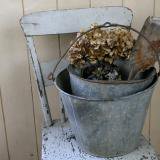 SOLDold bucket of tinplate (B)Ť֥ꥭΥХ