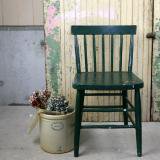 antique paint chair deep green Ťػ