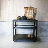 Industrial movable wagon table