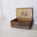 antique wooden made soap box