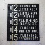 【SOLD】1940s new york bus sign