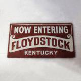 old wood sign floyd stock