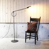 1940s industrial stand light