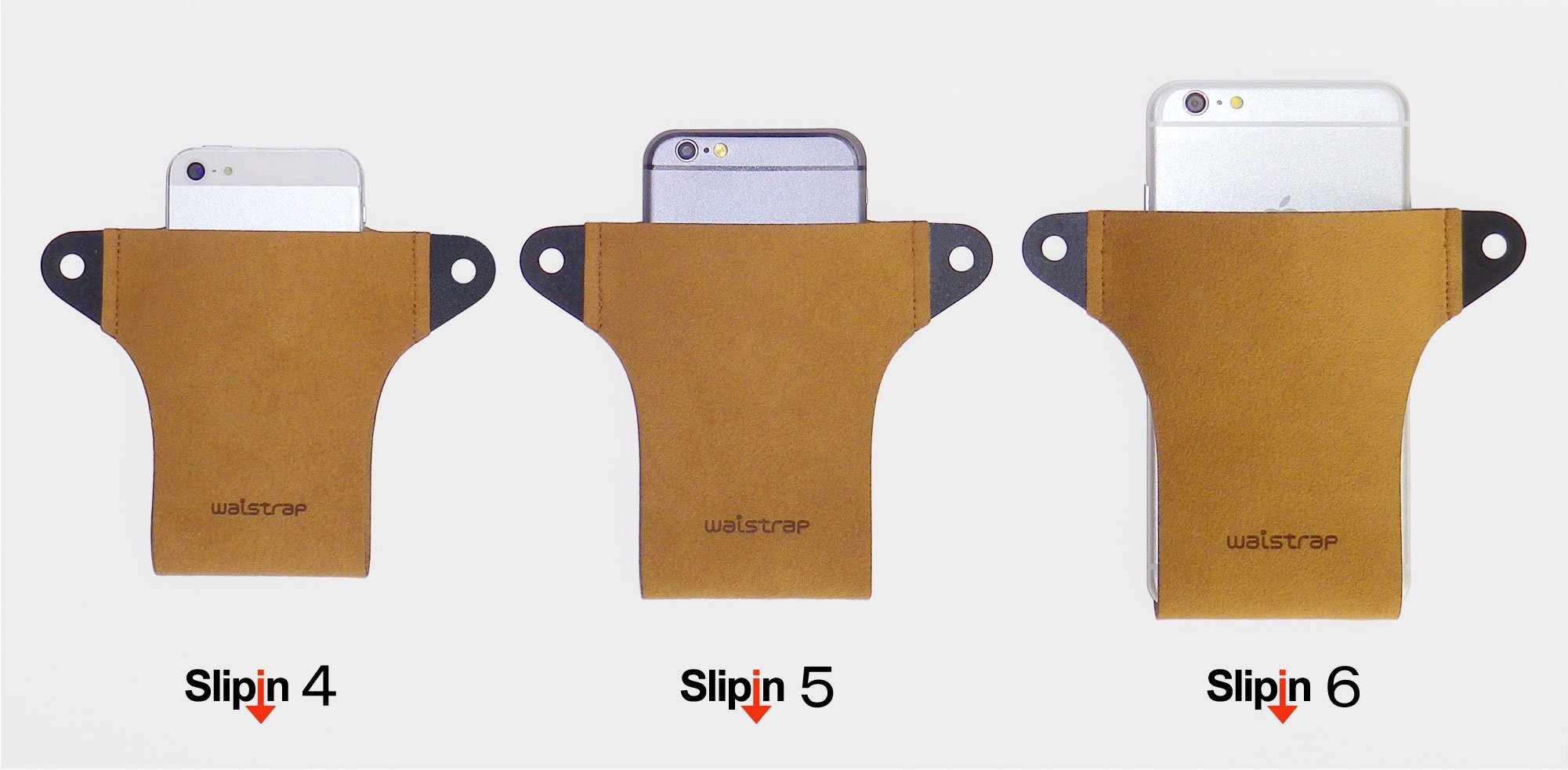 iPhone5ケースホルダー・デザインベルトポーチ「Slipin」おしゃれブランド