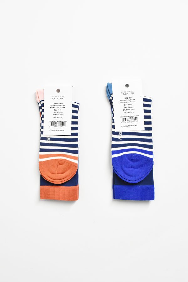 Stripe Circle Socks