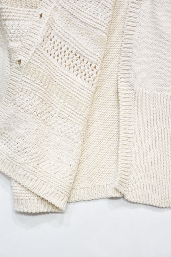 Patched Cardigan